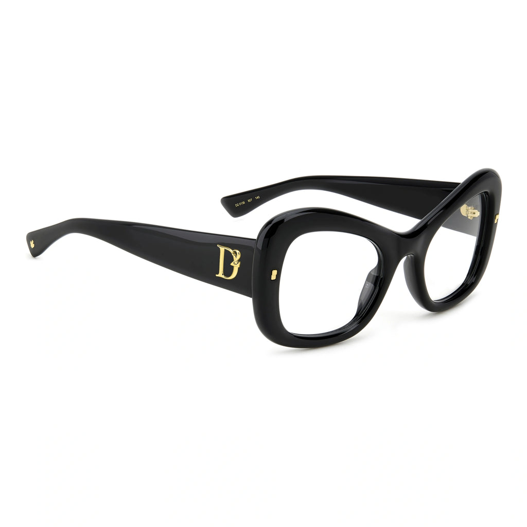 Dsquared2 D2 0138 - 807 Nero - Occhiale Da Vista Donna