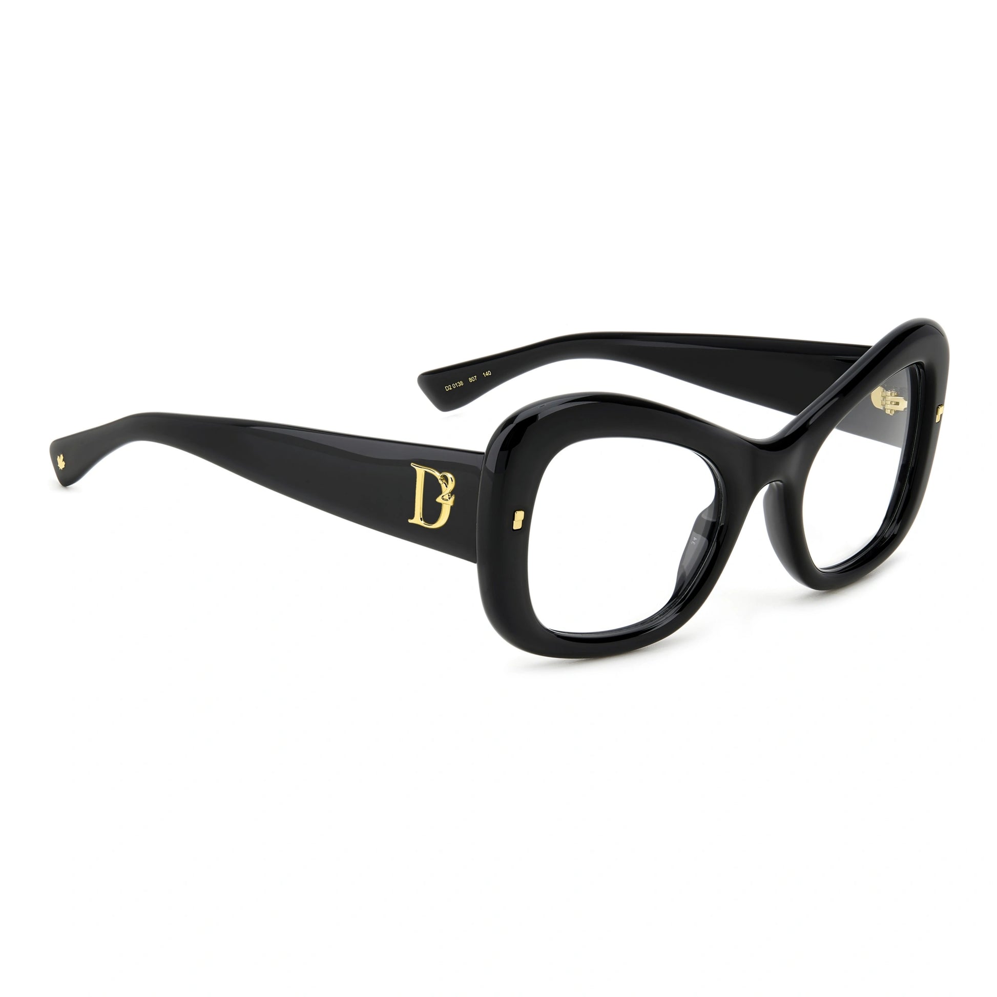 Dsquared2 D2 0138 - 807 Nero - Occhiale Da Vista Donna