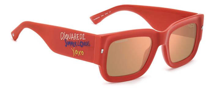Dsquared2 D2 0089/S - SE Rosso - Occhiale Da Sole Uomo