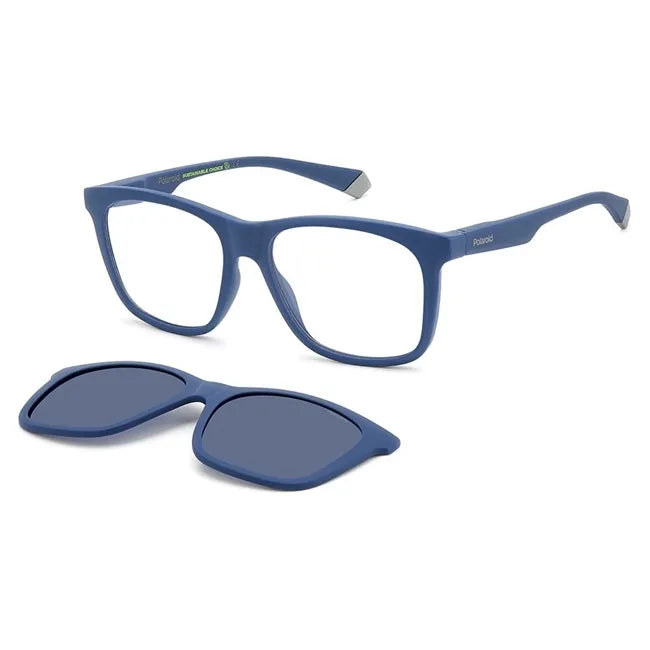 Polaroid PLD 2148/CS - occhiale da vista con clip da sole -