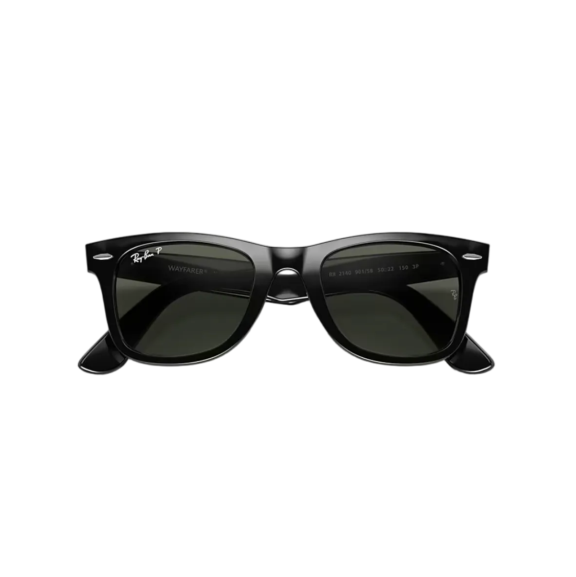 Rayban Wayfarer Polarizzato RB 2140 colore 901/58 - occhiale da sole polarizzato -