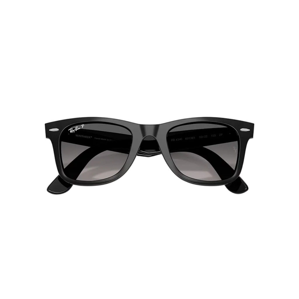 Rayban Wayfarer polarized RB 4340 color 601/M3 - polarized sunglasses -