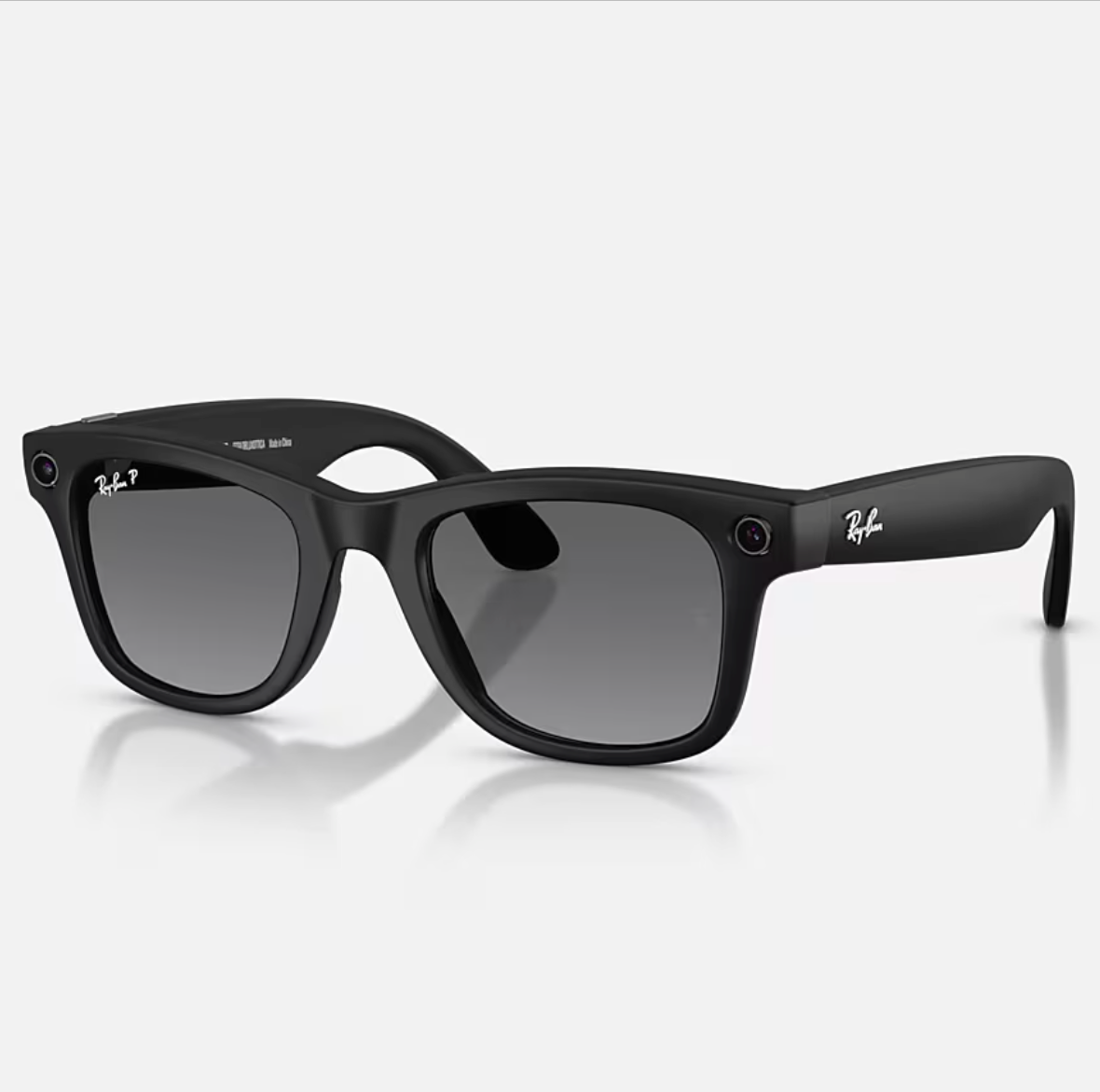 Occhiali da Sole Ray-ban _ Meta Wayfarer in Nero e Grafite - RW4012  calibro 50