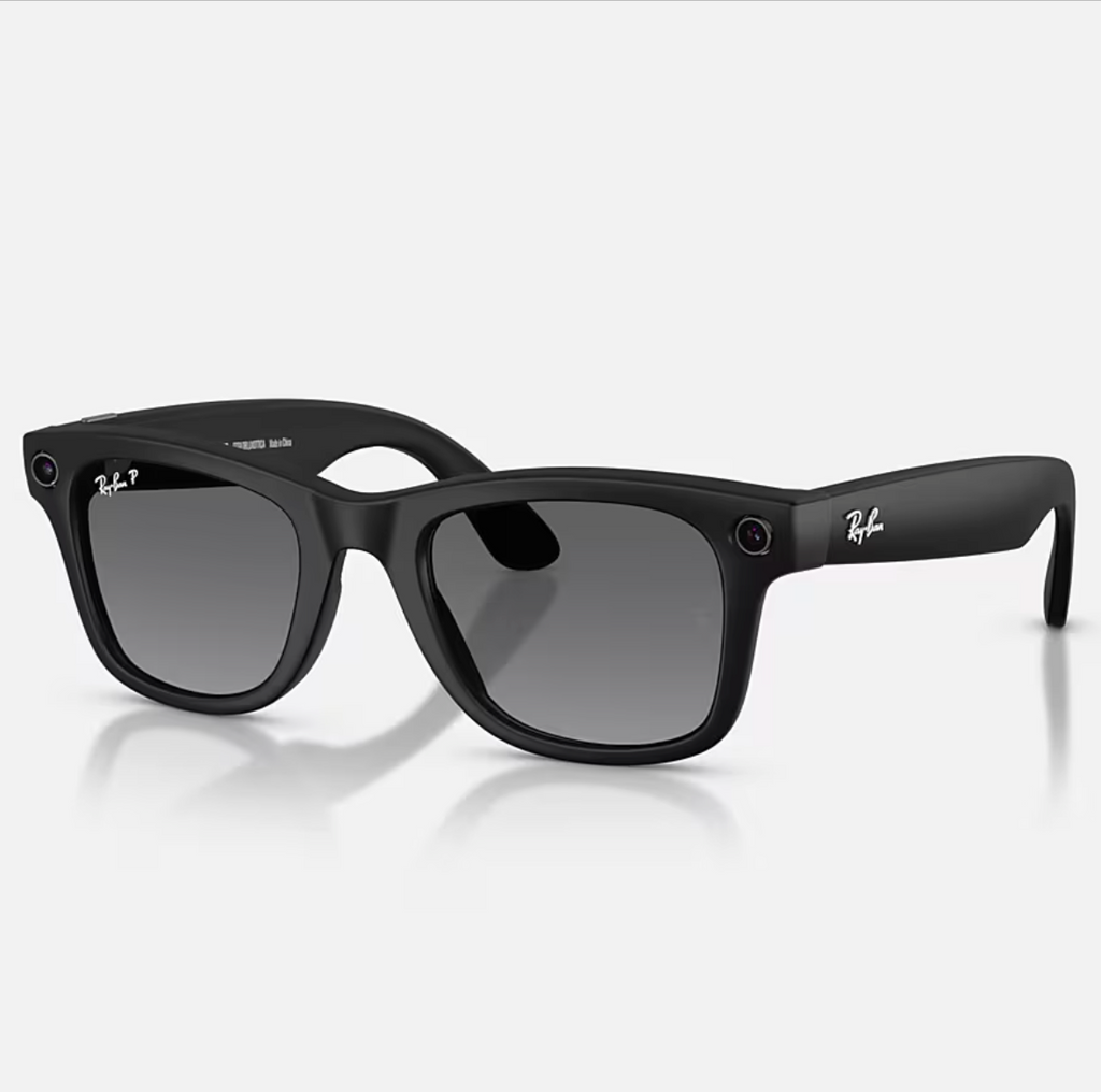 Occhiali da Sole Ray-ban META - Wayfarer in Nero e Grafite - RW 4012 601ST3