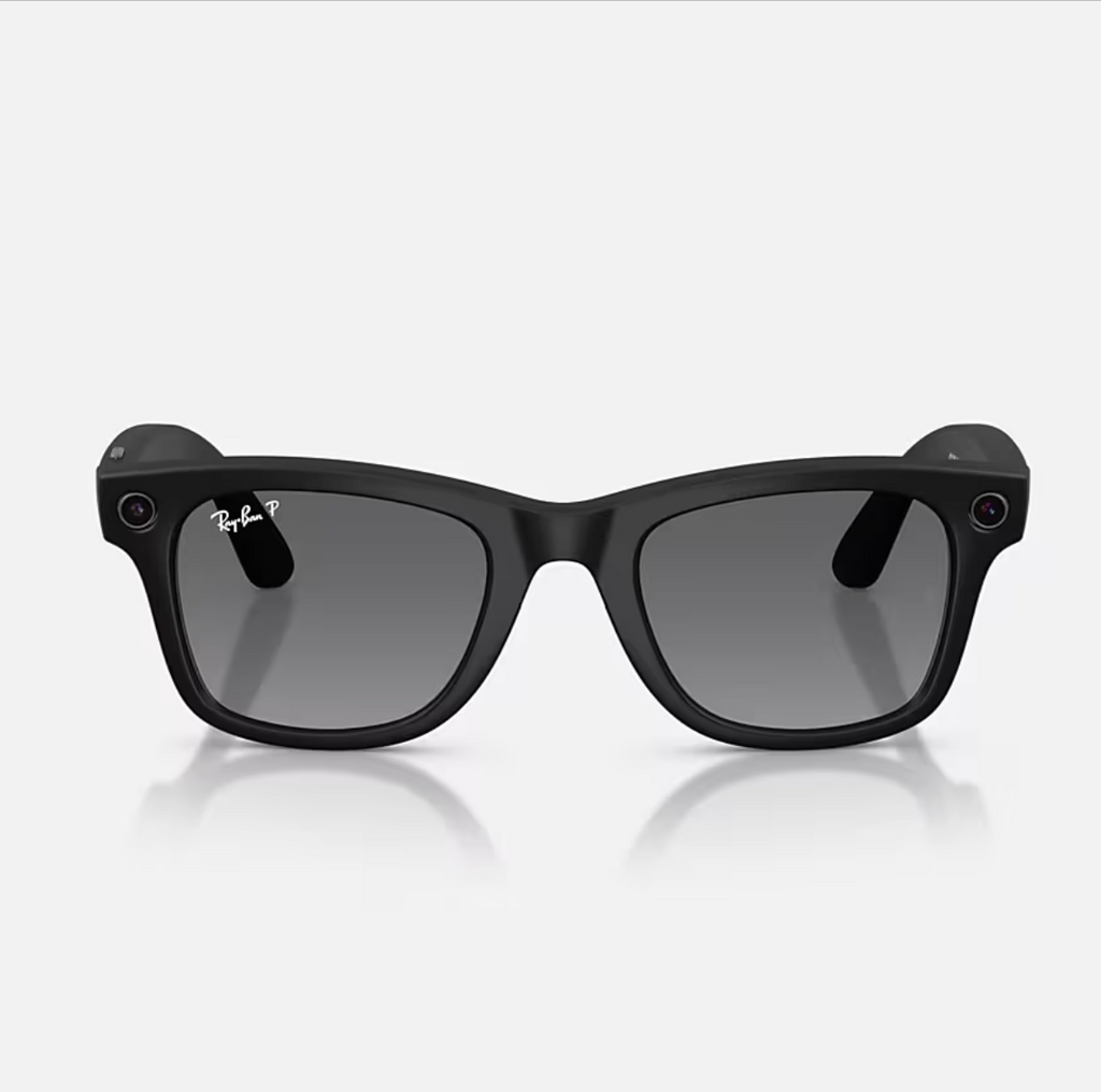Occhiali da Sole Ray-ban META - Wayfarer in Nero e Grafite - RW 4012 601ST3