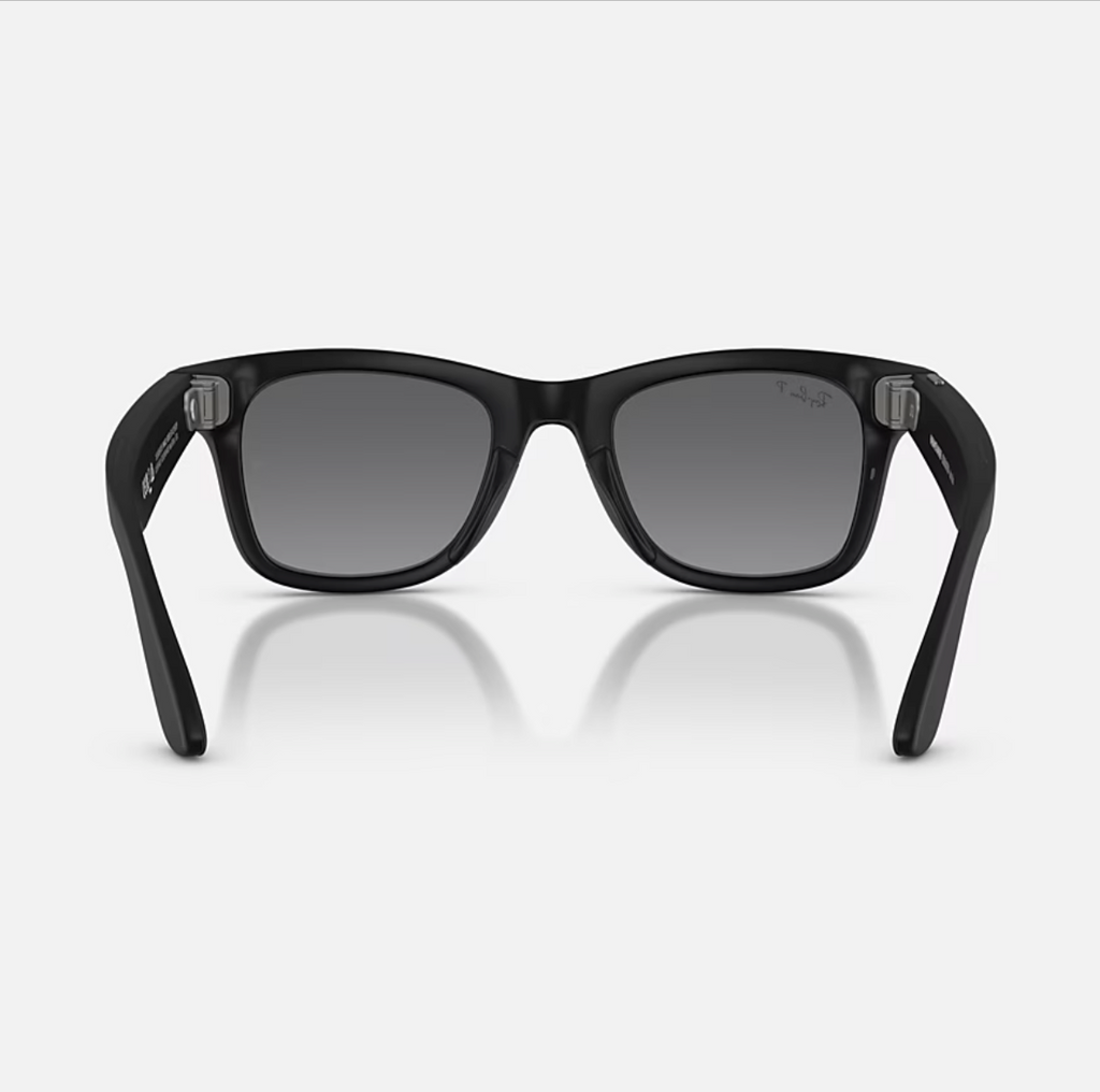 Occhiali da Sole Ray-ban META - Wayfarer in Nero e Grafite - RW 4012 601ST3