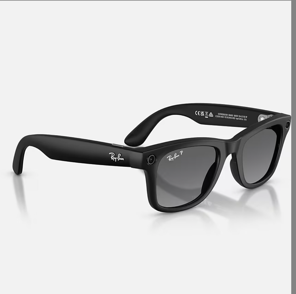 Occhiali da Sole Ray-ban META - Wayfarer in Nero e Grafite - RW 4012 601ST3