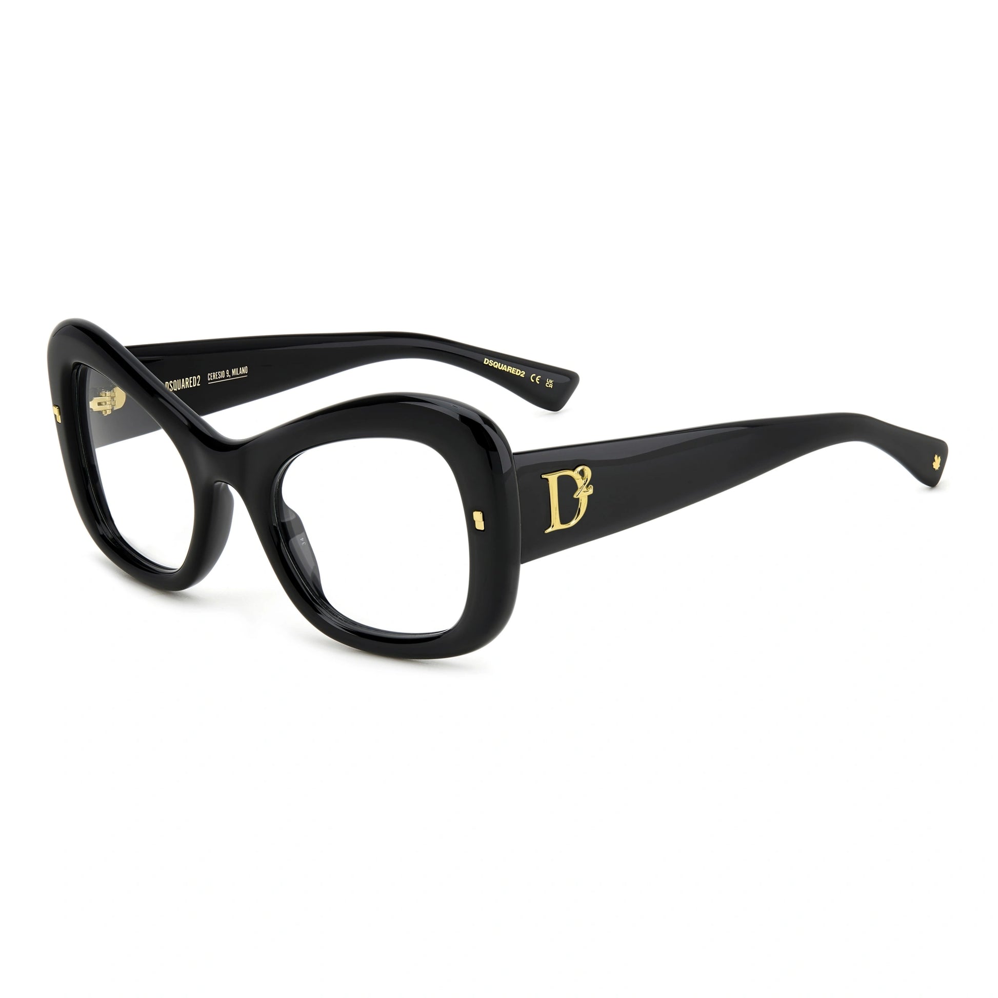 Dsquared2 D2 0138 - 807 Nero - Occhiale Da Vista Donna